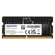 Memoria Ram Adata 8GB DDR5 4800MT/s para Notebook - AD5S48008G-s