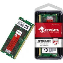 Memória Ram para Notebook Keepdata de 16GB KD26S19/16G DDR4/2666MHZ - Verde
