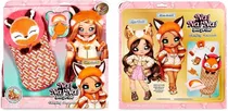 Mga Muñeca Na! Na! Na! 2-EN-1 Muñeca Sierra Foxtail + Bolsa de Dormir Plastico Y Tela +5 Años Multicolor