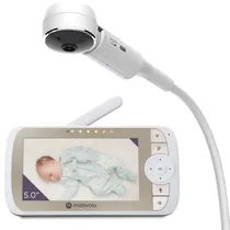 Baba Eletronica Motorola VM65X Connect / 5" / Wi-Fi / Visão Noturna - Branco