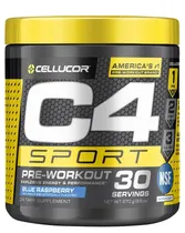 Cellucor C4 Sport Pre-Workout Blue Raspberry (30 Porções) 270G