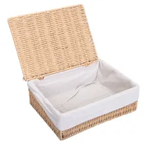 Cesto Vime Retangular 36X27X13CM