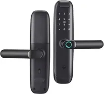 Fechadura Eletrônica Digital Satellite SL-75 Preto