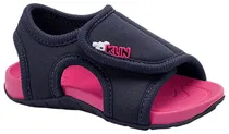 Sandália Infantil Klin Like 224 - Marinho/Pink