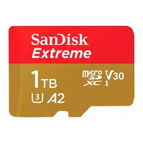 Cartao Microsd 1TB Sandisk Extreme 190-130MB/s U3 4KSDSQXAV-1T00 GN6MA