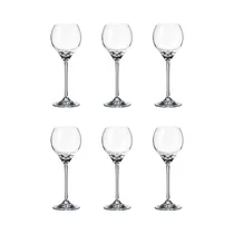 Set de Copas para Vino Bohemia Carduelis 240ML 6 Piezas