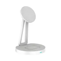 Soporte Magnético Inalámbrico Wiwu M13 2 En 1 30W Blanco