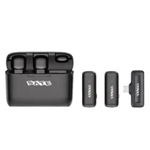 Microfone Lapela Satellite A-MK241 Sem Fio para Smartphone - 2 Unidades