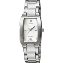 Relógio Casio LTP-1165A-7C2DF Analógico Feminino - Prata/Branco