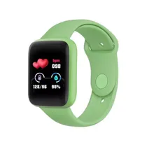 Relógio Smartwatch Bracelet D20 com Monitor de Frequência Cardíaca, Calorias, Oxigênio No Sangue e Pedômetro - Verde