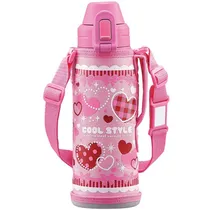 Garrafa Térmica Zojirushi Inox 520ML Rosa