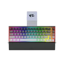 Teclado Gamer Redragon K641G-RGB Shaco Gray