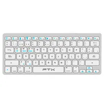 Teclado FTX FTXB1000 BT PT Ultra Slim Gray