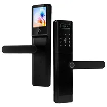 Fechadura Digital Satellite SL-84 Biometria - Preto