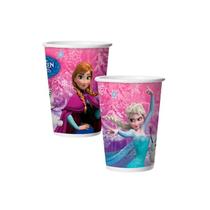 Copo de Papel Descartavel para Festa Frozen 10 Unidades