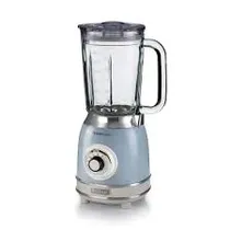 Ariete Licuadora Vintage 583 Vidrio 1000W 220V 50/60HZ Crema/Azul