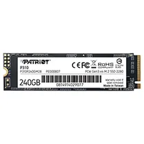 SSD Patriot M.2 240GB P310 Nvme - P310P240GM28