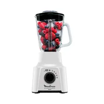 Licuadora Moulinex Powermix Glass LM2891VO 1.75L 550W 220V Blanco - Negro