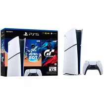 Console Sony Playstation 5 Slim 1TB CFI-2015B Edição Digital Astro Bot + Gran Turismo 7 PY