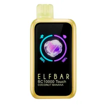 Vaper Descartável Elfbar BC10K/14K Touch Coconut Banana