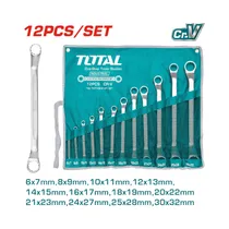 Kit de Llaves Estrella Total THT1024121 12 Piezas