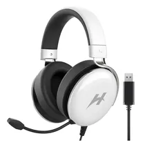 Headset Gamer Haylou Hexstorm G1 HDG01 USB - Branco