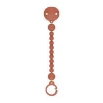 Suavinex Nuery Broche Bolitas Silicona Teja Silicona 0M+ Teja