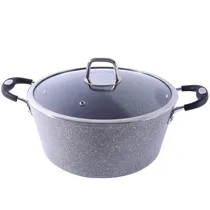 Panela Berlinger Haus Marmol Cinza 6.1L 28X12CM