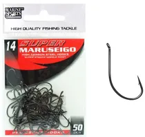 Anzol Marine Sports Super Maruseigo Black Nickel 14 com 50 Pçs