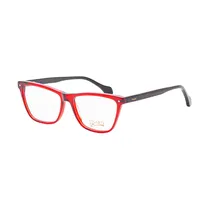 Armação para Óculos de Grau Visard A0131 C7 Tam. 54-15-140 MM - Preto/Vermelho