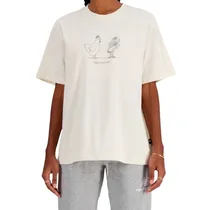 Camiseta New Balance Feminino Sport Essentials Chicken L Beige - WT41587LIN