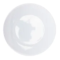 Prato Raso Melamina Branco 25.4CM