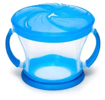 Recipiente para Snacks com Alça Munchkin - Azul