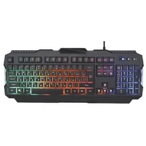 Teclado USB Satellite AK-837 ABNT/RGB/Preto