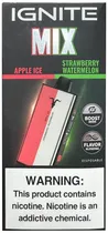 Vape Descartável Ignite Mix Apple Ice/Strawberry Watermelon 40000 Puffs