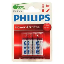 Pilha AAA Alcalina Philips Cartela com 4 Pilha AAA Alcalina Philips Cartela com 4