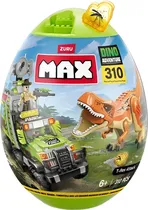 Max Dino Adventure T-Rex Attack Zuru - 83155 (310 Peças)