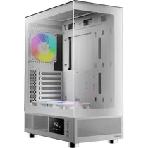 Gabinete Gamer Gamdias Atlas E1 Argb Mid Tower - Branco (1 Ano de Garantia No Brasil)