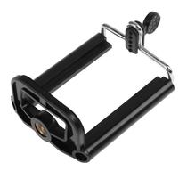 Suporte Adaptador de Celular para Tripe Universal Clip Portatil - Preto