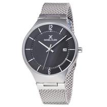 Relogio Analogico Daniel Klein Fiord DK11819-2 Masculino, Metal - Prata e Preto