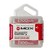 Pilha Mox MO-AAA2300B4 Recargables AAA 4X / 2300MAH