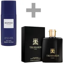 Kit Perfume Masculino Trussardi Uomo Edt 100 ML + Desodorante