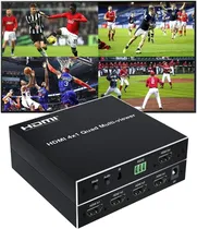 Interruptor SFX Quad Multi-Viewer HDSW4-Q1 HDMI 1080P 4X1 60HZ