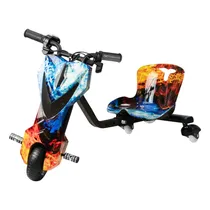 Triciclo Elétrico Keen M170 Pro - 6.5" - Bluetooth - LED - Recarregável - Azul Fogo