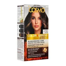 Tinte Capilar Cosmo Color Express Cream 4.15 Coffee Brown Kit