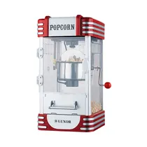 Pipoquera Eléctrica Luxor LX-3600 310W 220V Rojo - Plata