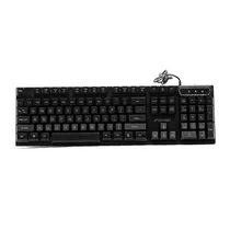 Teclado Gamer com Fio Forev FV-Q1S com Iluminação RGB - Preto