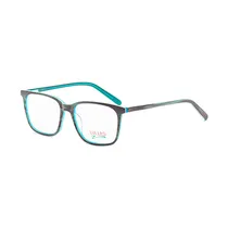 Armação para Óculos de Grau Visard HD106 C2 Tam. 53-16-140MM - Azul/Preto