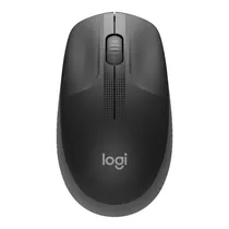 Mouse Sem Fio Logitech M190 910-005902 1000DPI/3 Botões - Preto/Cinza