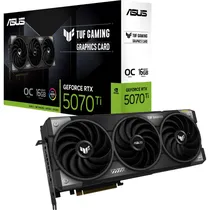 Placa de Vídeo Asus Tuf Gaming Geforce RTX 5070 Ti 16 GB GDDR7 Oc Edition (TUF-RX5070TI-016G)